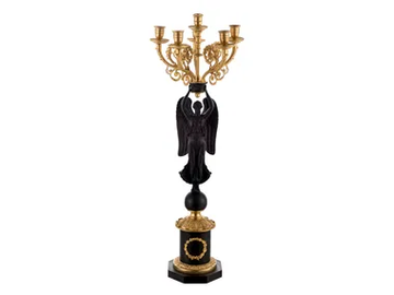 LUXURY FOUNDRY MYTHO 634 - Brass candlestick by Il Bronzetto - view 2